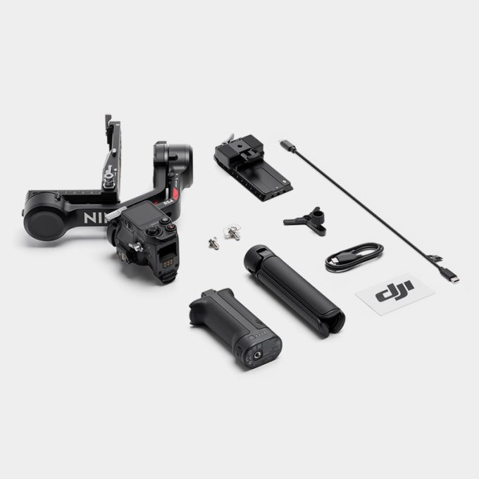 DJI RS 4 Gimbal estabilizador para Cámara hasta 3Kg