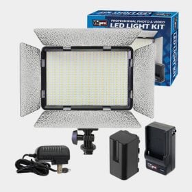 Kit de iluminación Vidpro LED-530 35 W profesional para cámara