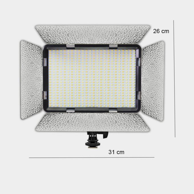 Kit de iluminación Vidpro LED-530 35 W profesional para cámara