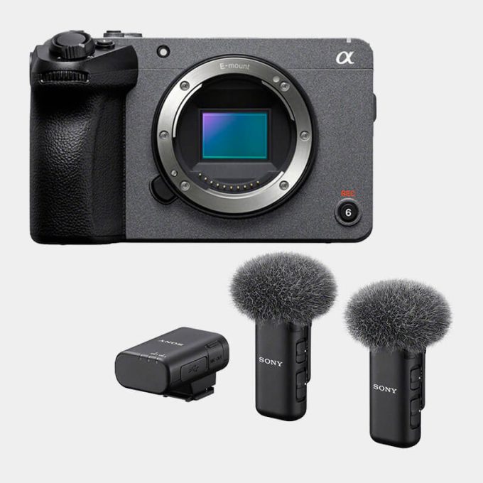 Sony Fx 30 con Microfono Sony ECM-W3