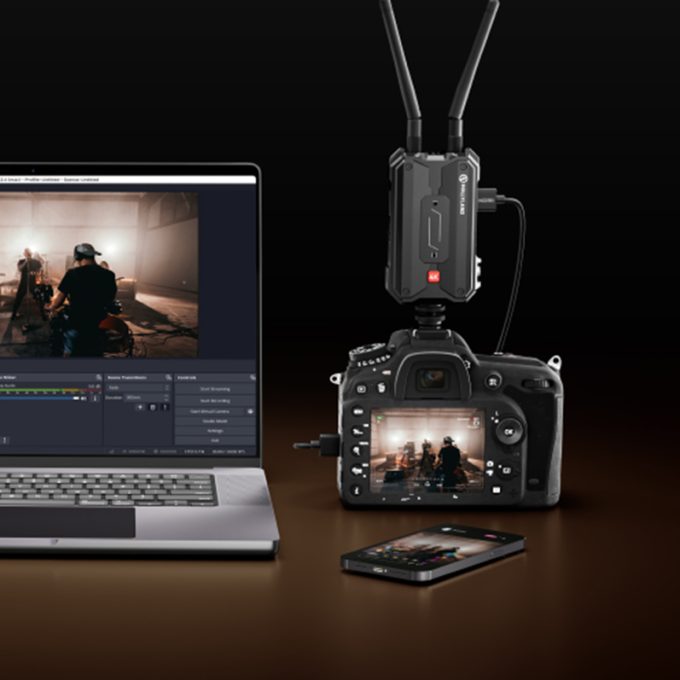 Transmisor de vídeo inalámbrico Hollyland Pyro H 4K HDMI 396 m