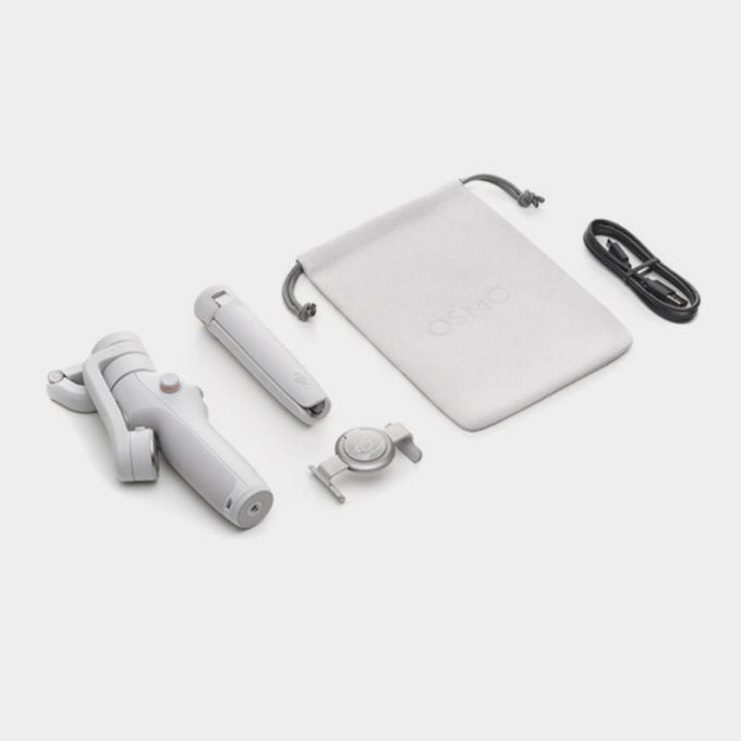 DJI Osmo Mobile 6 Gimbal para teléfono inteligente (gris platino)