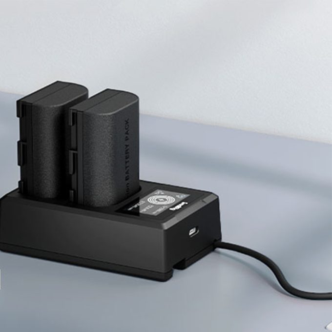 Kit Baterías SmallRig LP-E6NH con cargador Para Canon R R5 R6 R7
