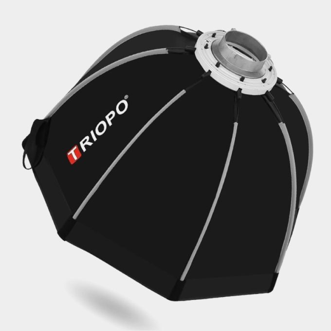 Softbox octagonal montaje Bowens Triopo K2 120cm