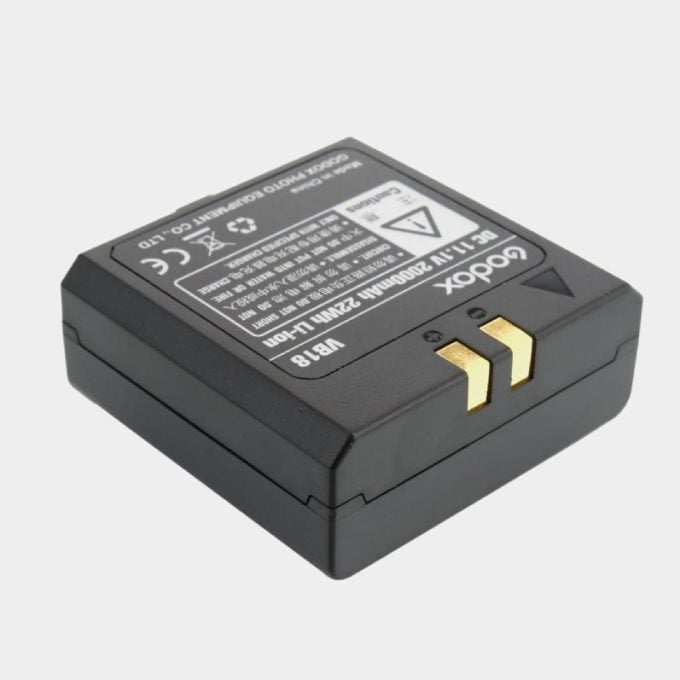 Batería Godox VB-18 2000mAh para Flash Godox VING V860IIC TTL