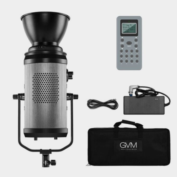 Reflextor LED 5600K GVM LS-150D de 150W, Con montura Bowens