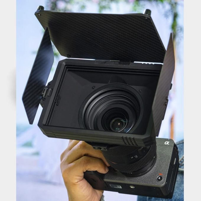SmallRig Mini Matte Box Pro con adaptadores de 67/72/77/82-95 mm