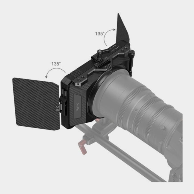 SmallRig Mini Matte Box Pro con adaptadores de 67/72/77/82-95 mm