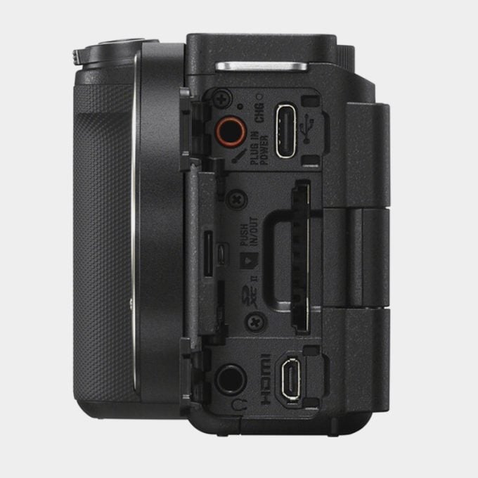 Sony ZV-E10 II con Lente Sigma 16mm f/1.4 DC cargador Sony BC-QZ1 y Memoria Sandisk 64GB V30