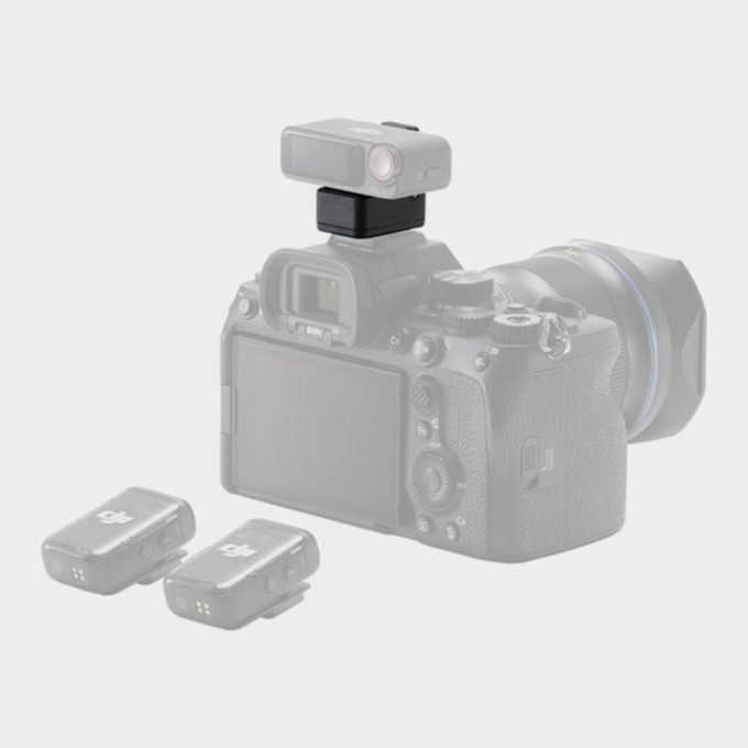 Adaptador de cámara con zapata para Micrófonos DJI Mic 2