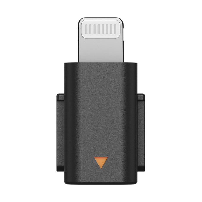 Adaptador Lightning DJI Mic Mini para iPhone 14, 13, 12, 11