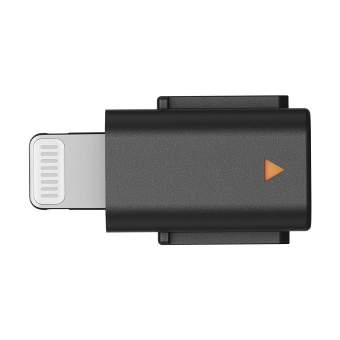 Adaptador Lightning DJI Mic Mini para iPhone 14, 13, 12, 11
