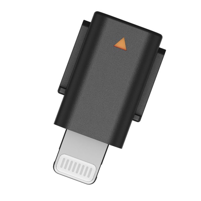 Adaptador Lightning DJI Mic Mini para iPhone 14, 13, 12, 11