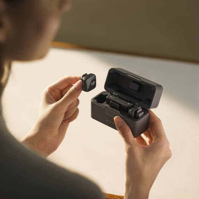 DJI Mic Mini Microfono inalámbrico dual para cámaras y teléfonos