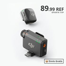 DJI Mic Mini Individual Microfono para cámaras y teléfonos