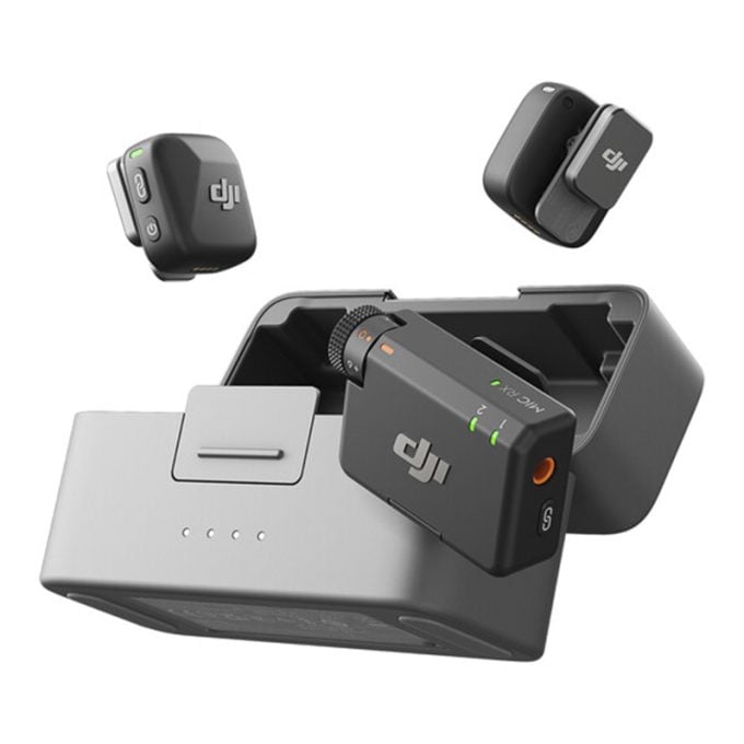 DJI Mic Mini dual Microfono inlámbrico dual para cámaras y teléfonos
