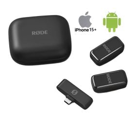 RODE Wireless Micro USB C microfono inalambrico dual