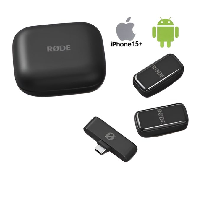RODE Wireless Micro USB C microfono inalambrico dual