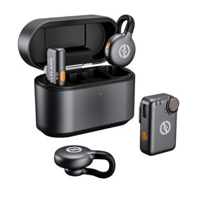 Micrófono inalámbrico dual Hollyland LARK M2S Mini Combo para cámaras y USB-C