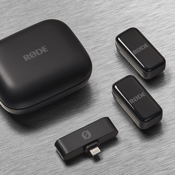 RODE Wireless Micro Dual Lightning para iphone ultra compacto