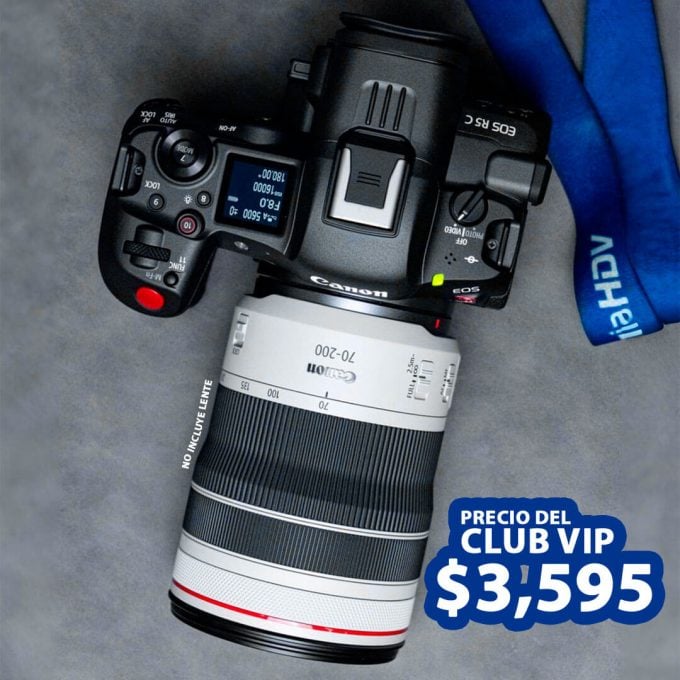 Canon EOS R5 C Cámara híbrida Cinematográfica y Fotografía Pro