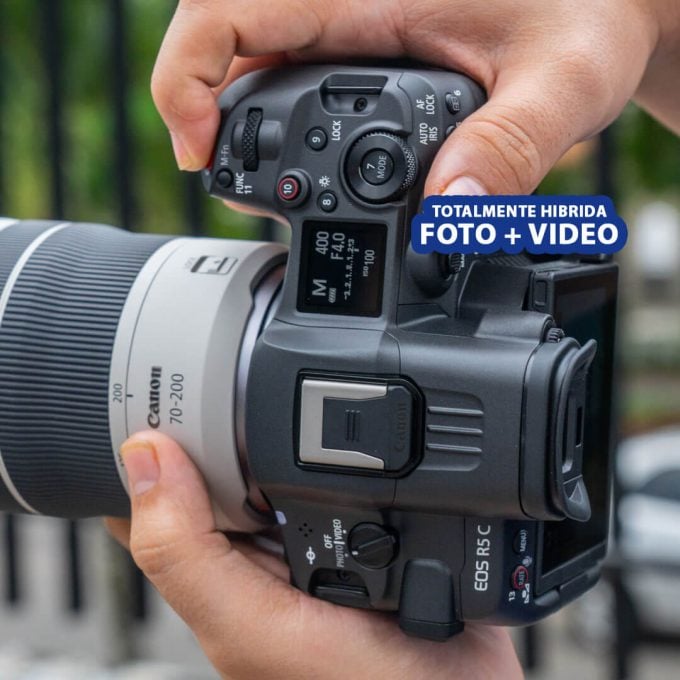 Canon EOS R5 C Cámara híbrida Cinematográfica y Fotografía Pro - Imagen 2
