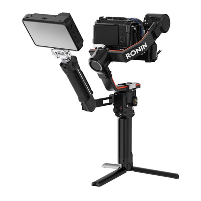 Empuñadura ajustable Sirui con abrazadera para estabilizadores DJI