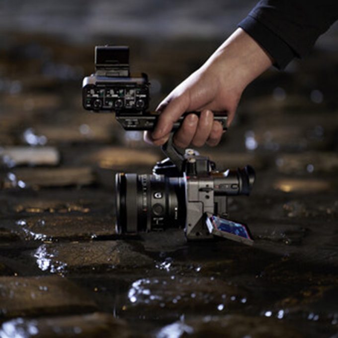 Sony FX2 Cámara de cine digital with XLR Handle Unit