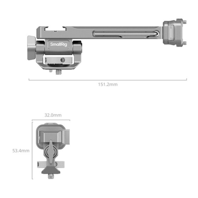 Soporte de monitor SmallRig HawkLock H21 para estabilizadores DJI