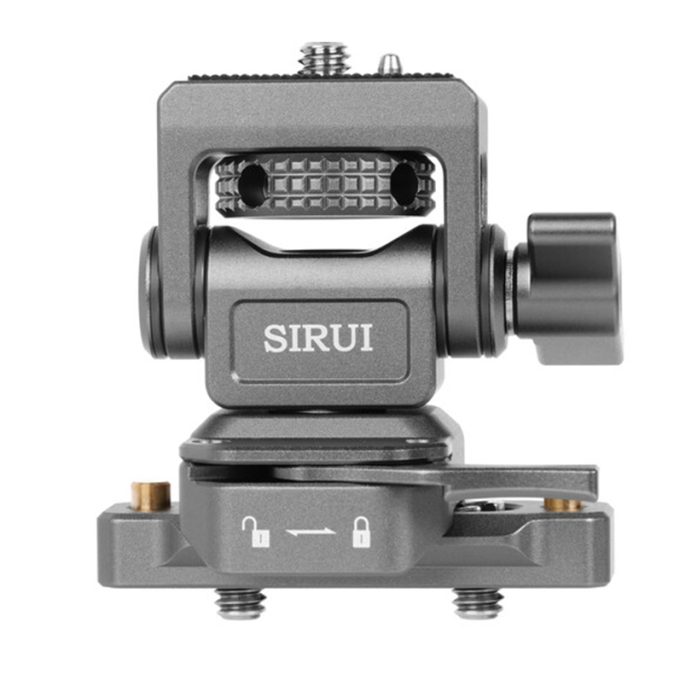 Soporte para monitor de cámara Sirui con abrazadera NATO