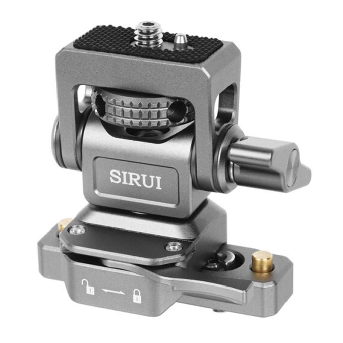 Soporte para monitor de cámara Sirui con abrazadera NATO
