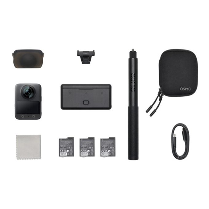 DJI Osmo 360° Camara de Acción 8k Combo Aventura