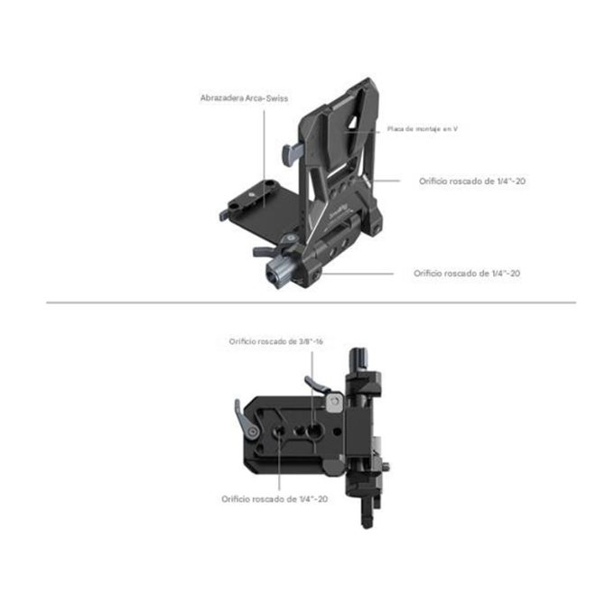 SmallRig V-Mount Placa de montaje de la batería - Imagen 4