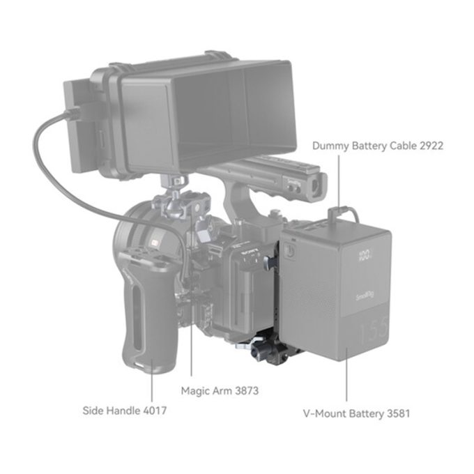 SmallRig V-Mount Placa de montaje de la batería - Imagen 7
