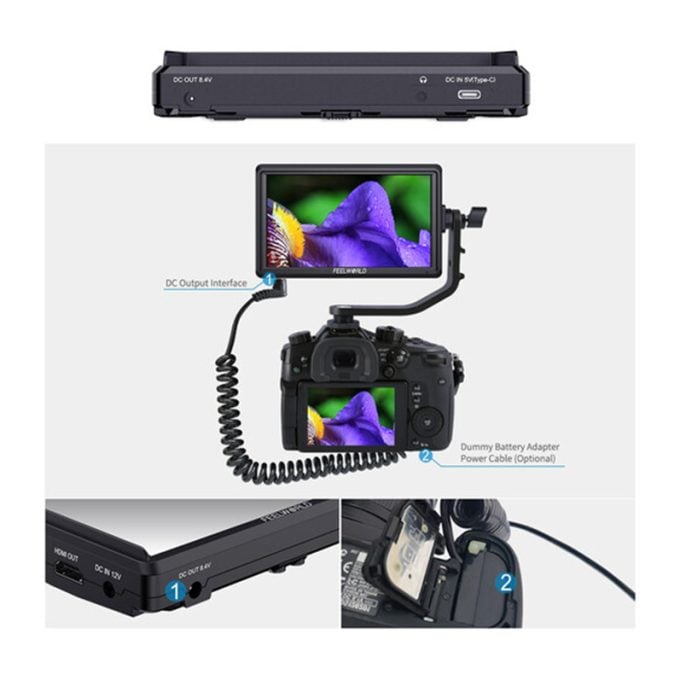 Monitor HDMI FeelWorld S55 V3 6" 4K