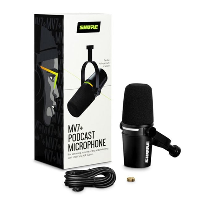 Shure MV7+ Podcast XLR/USB Microphone - Imagen 5