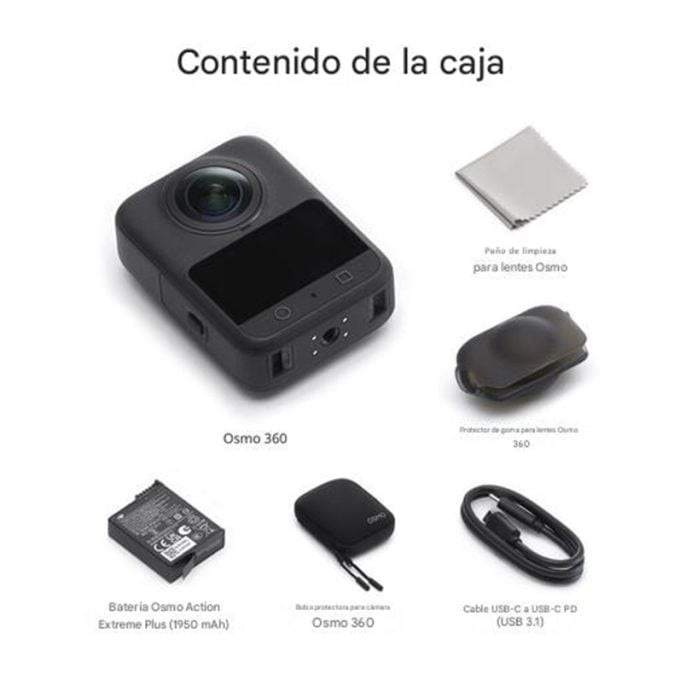DJI Osmo 360 Cámara de acción Standard Combo - Imagen 2