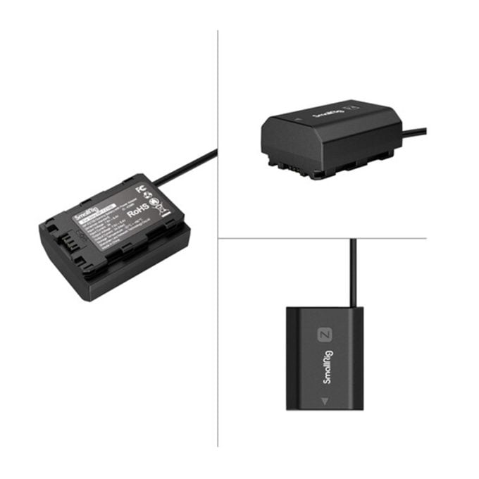 Adaptador de corriente tipo Bateria Sony NP-FZ100  SmallRig 4268B - Imagen 3