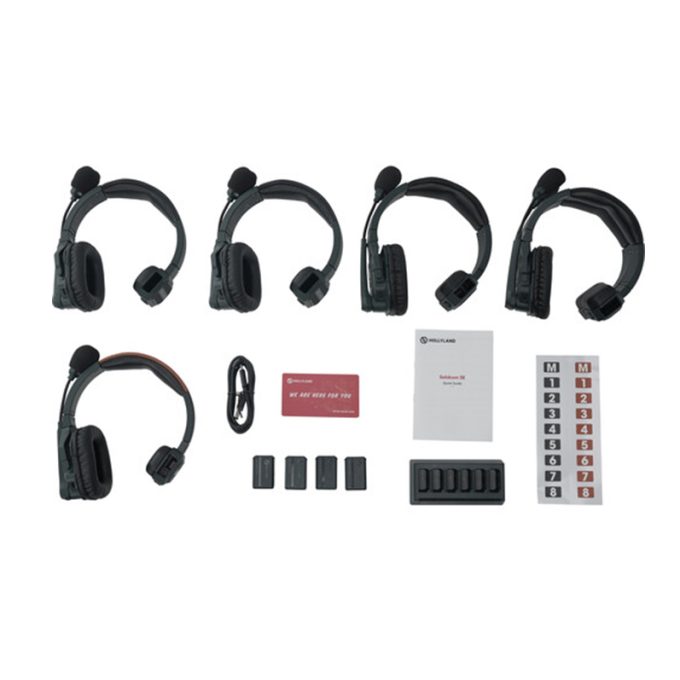 Intercom Hollyland Solidcom SE Global 5S full-dúplex, para 5 personas - Imagen 3