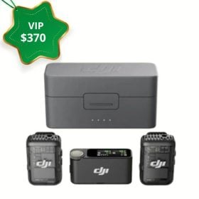 Micrófono inalámbrico de 2 personas DJI Mic 2 para cualquier dispositivo SOLO VIP
