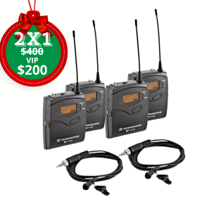 Sennheiser EW 112-p G3 Micrófono de balita con montura en cámaras SOLO VIP