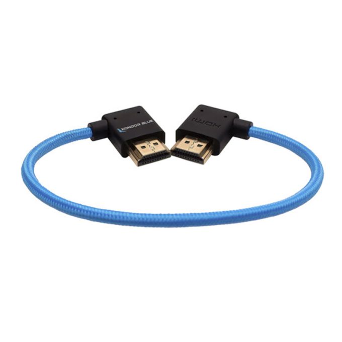 Cable HDMI a HDMI Kondor Blue de ángulo recto a ángulo izquierdo 30cm - Imagen 4