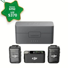 Micrófono inalámbrico de 2 personas DJI Mic 2 para cualquier dispositivo SOLO VIP