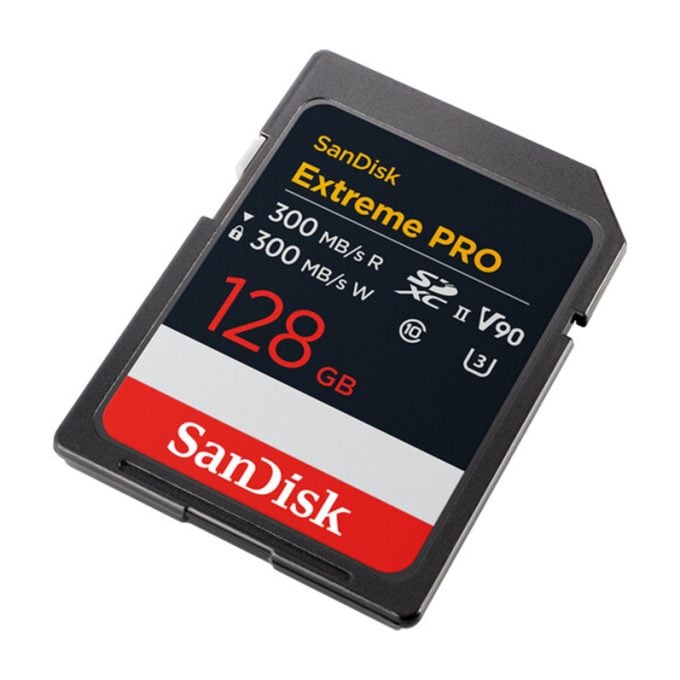 Tarjeta V90 SanDisk 128GB Extreme PRO UHS-II SDXC 300 MB/s - Imagen 4