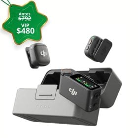Micrófono inalámbrico DJI Mic 3 para dos personas SOLO VIP