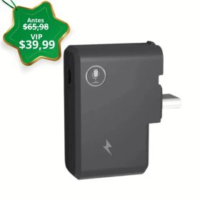 SOLO VIP Adaptador de micrófono insta360 de 3.5mm para la cámara ONE x2