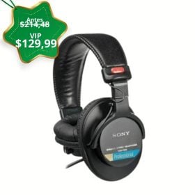SOLO VIP Sony MDR-7506 Audífonos de Estudio Profesionales circumaurales