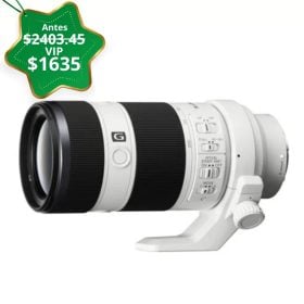 SOLO VIP Lente Sony FE 70-200mm f/4 G OSS