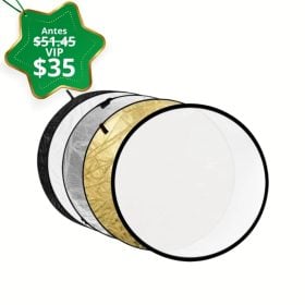 SOLO VIP Disco rebotador de luz para fotografìa Vidpro RF-110