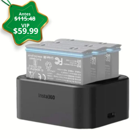 SOLO VIP Cargador de carga rápida para Insta360 para X3